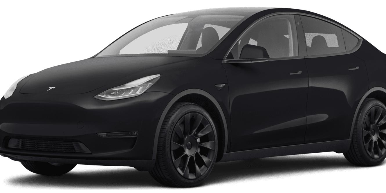 TESLA MODEL Y 2020 5YJYGDEE4LF042820 image